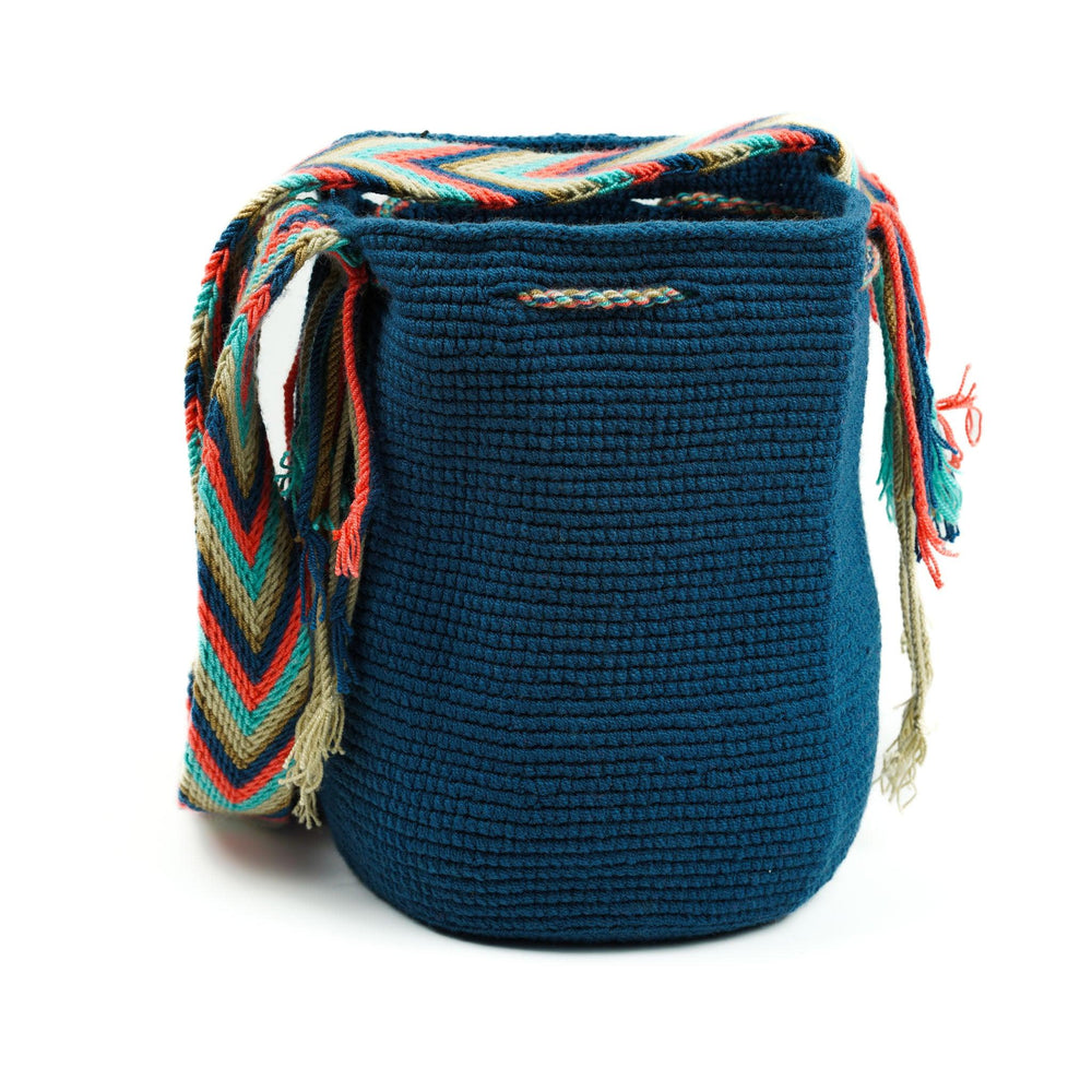 Medium Crossbody Bag Turkish Blue - Mochila