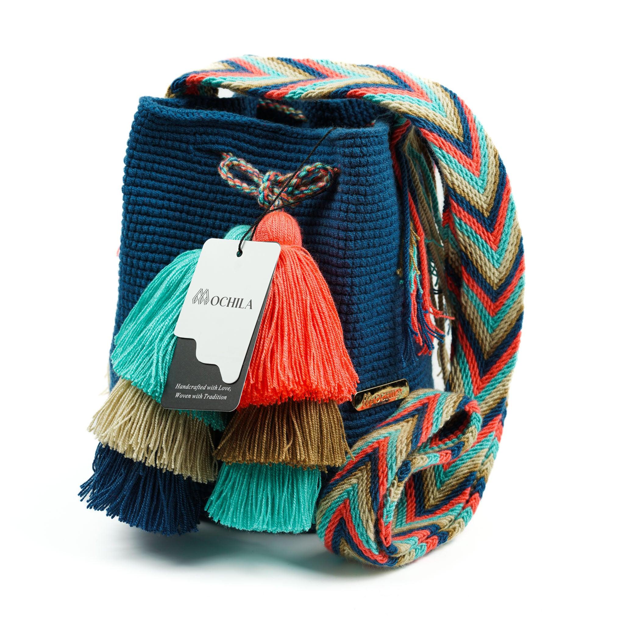 Medium Crossbody Bag Turkish Blue - Mochila