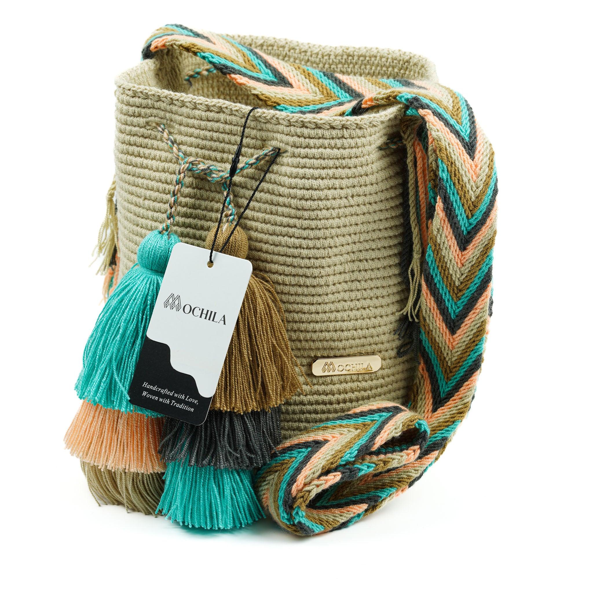 Medium Crossbody Bag Beige - Mochila