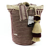 Shoulder Beach Bag Red Wine