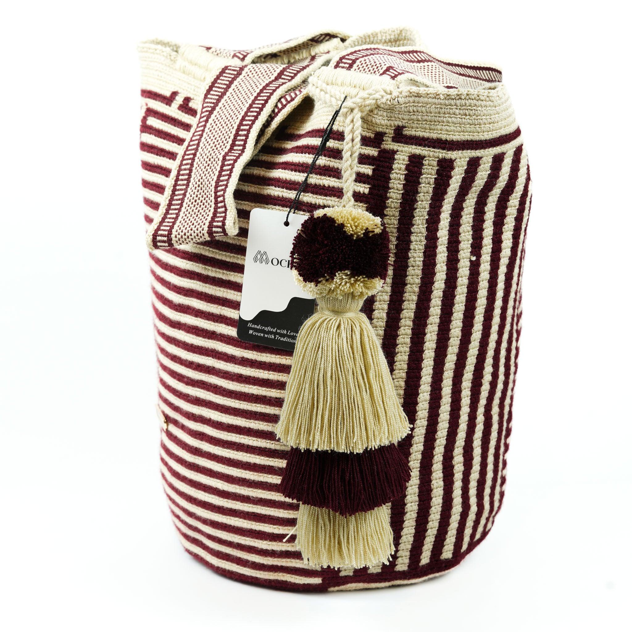 Shoulder Beach Bag Red Wine - Mochila