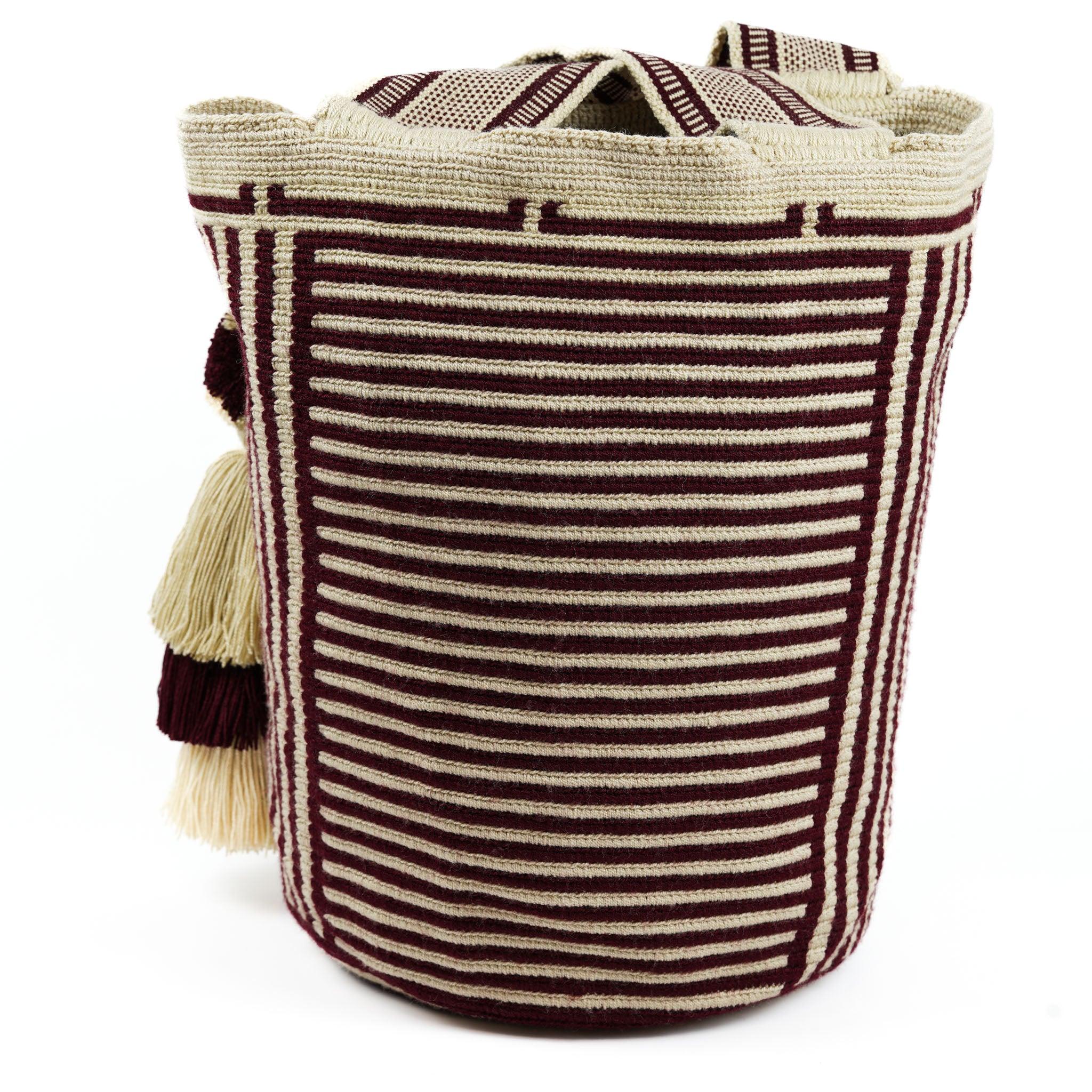 Shoulder Beach Bag Red Wine - Mochila