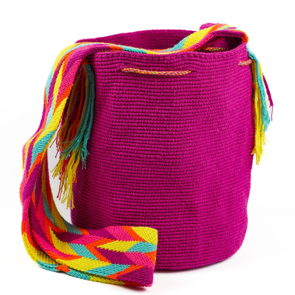 Large Crossbody Bag Purple - Mochila