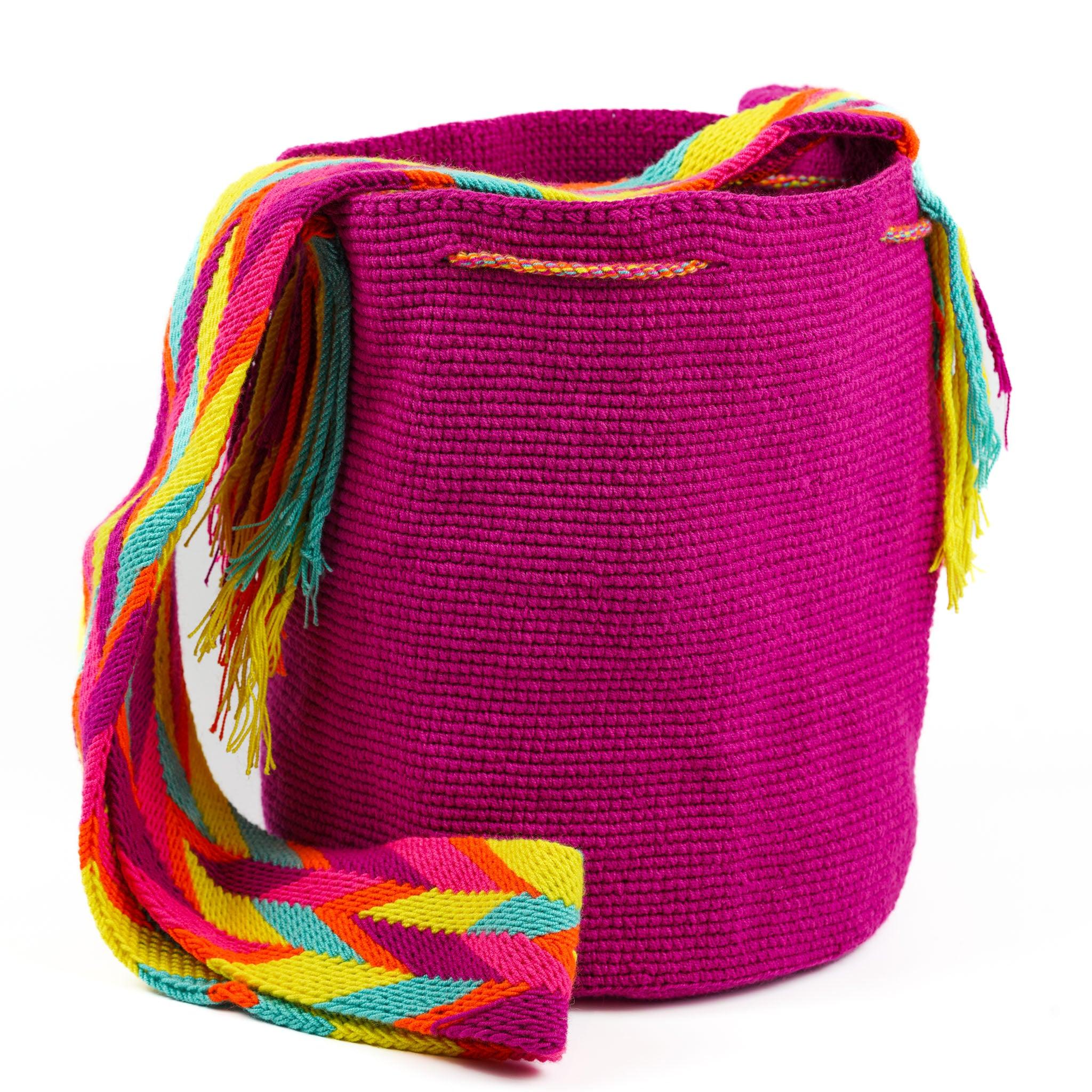 Large Crossbody Bag Purple - Mochila