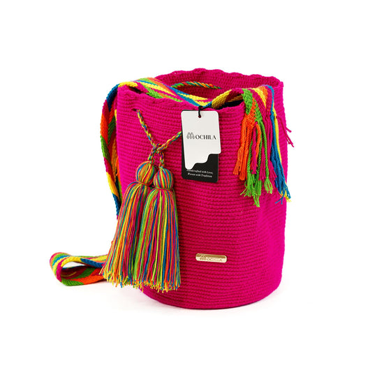 Colorful Wayuu bag patterns