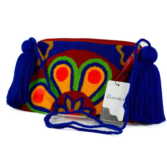 Colorful Wayuu bag patterns