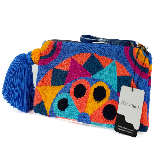 Colorful Wayuu bag patterns