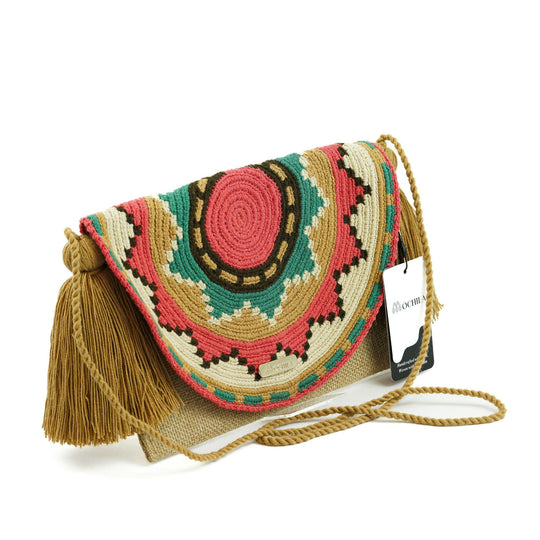 Colorful Wayuu bag patterns