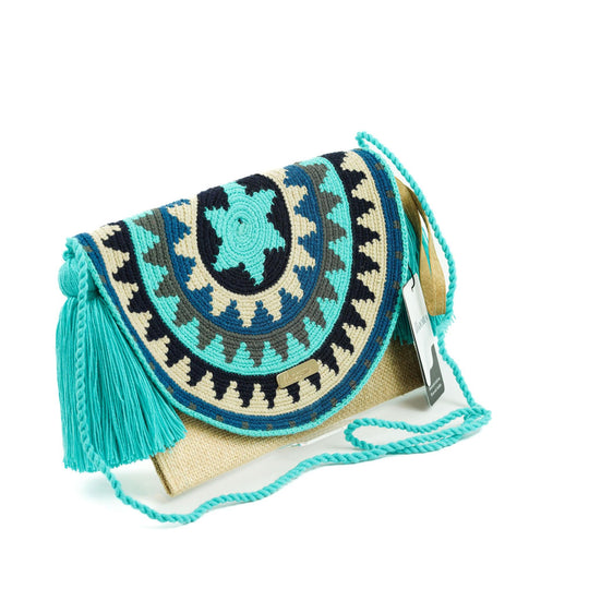 Colorful Wayuu bag patterns