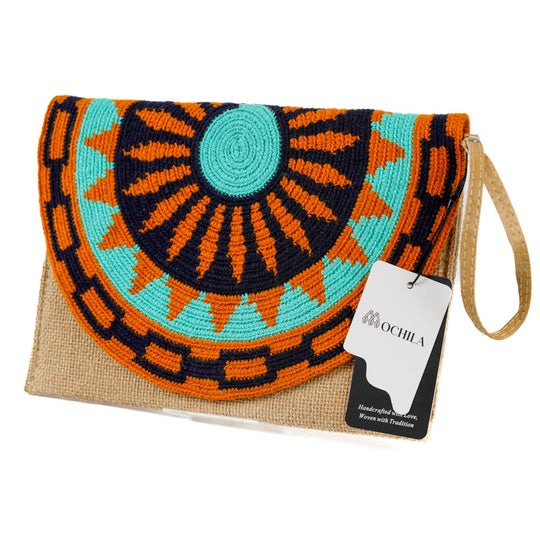 Colorful Wayuu bag patterns