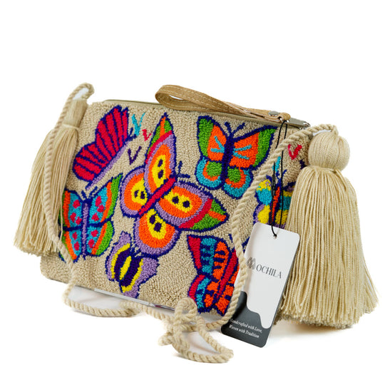 Colorful Wayuu bag patterns