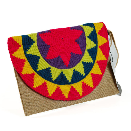 Colorful Wayuu bag patterns