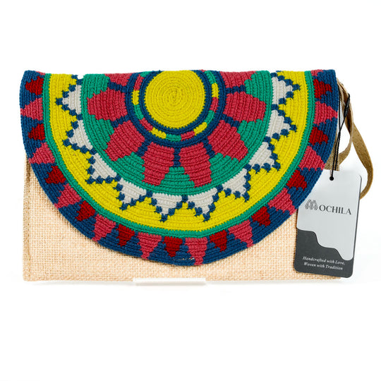 Colorful Wayuu bag patterns