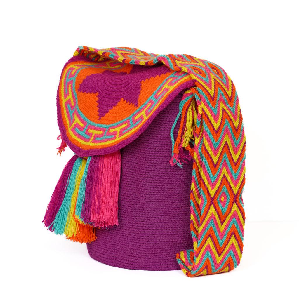 Large Crossbody Bag  Rainforest Echo