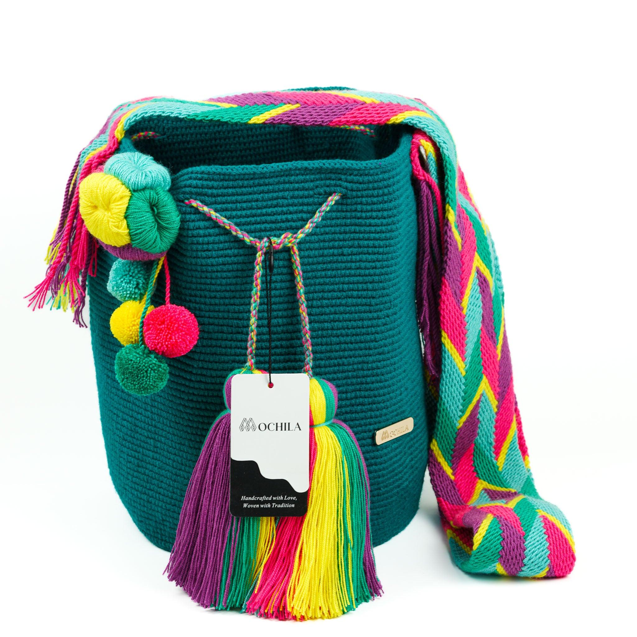 Large Crossbody Bag Grass Green - Mochila