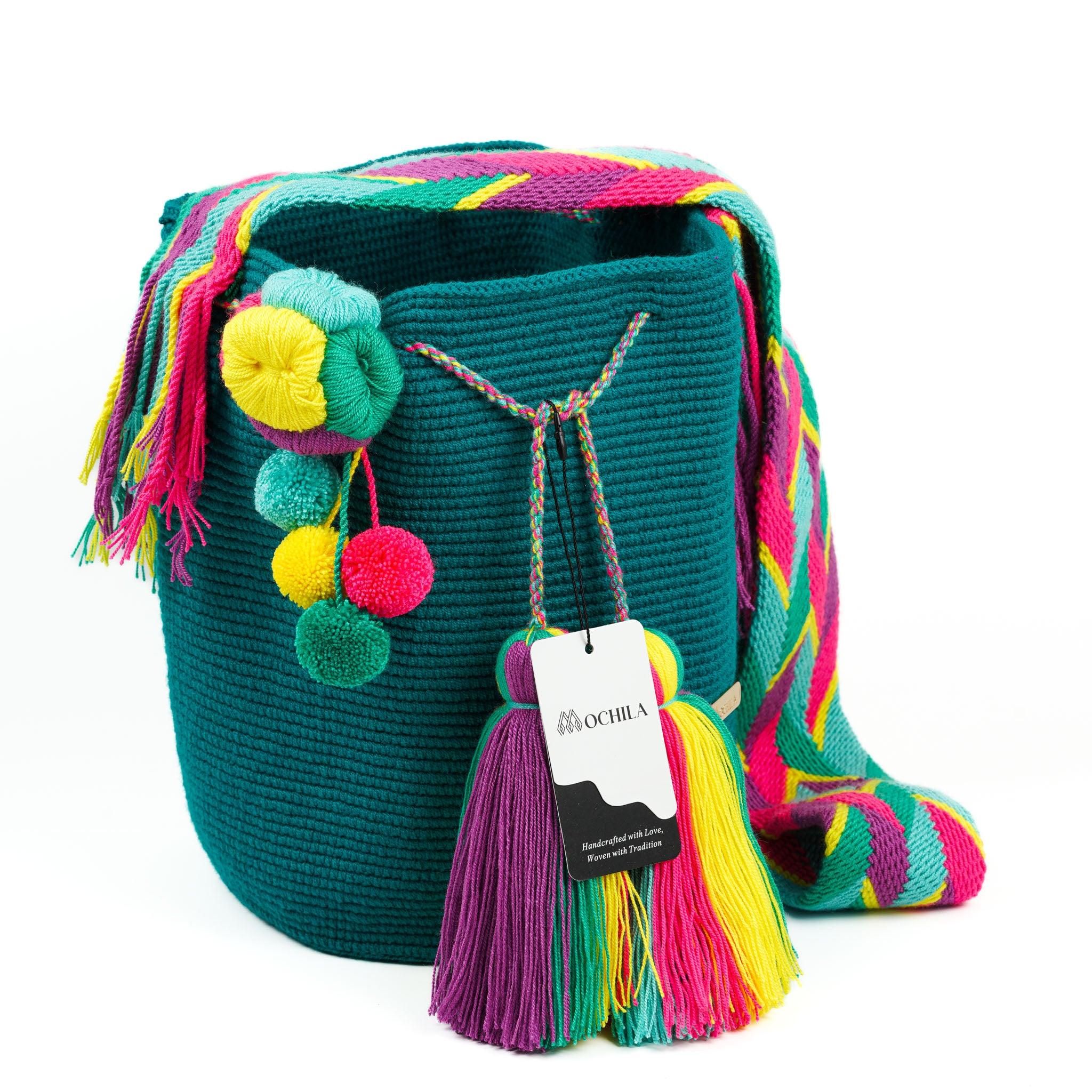 Large Crossbody Bag Grass Green - Mochila