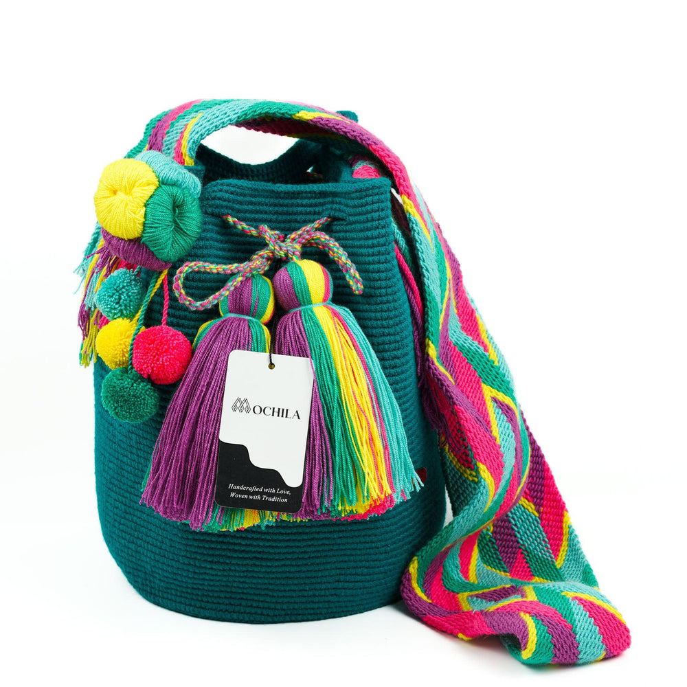 Large Crossbody Bag Grass Green - Mochila