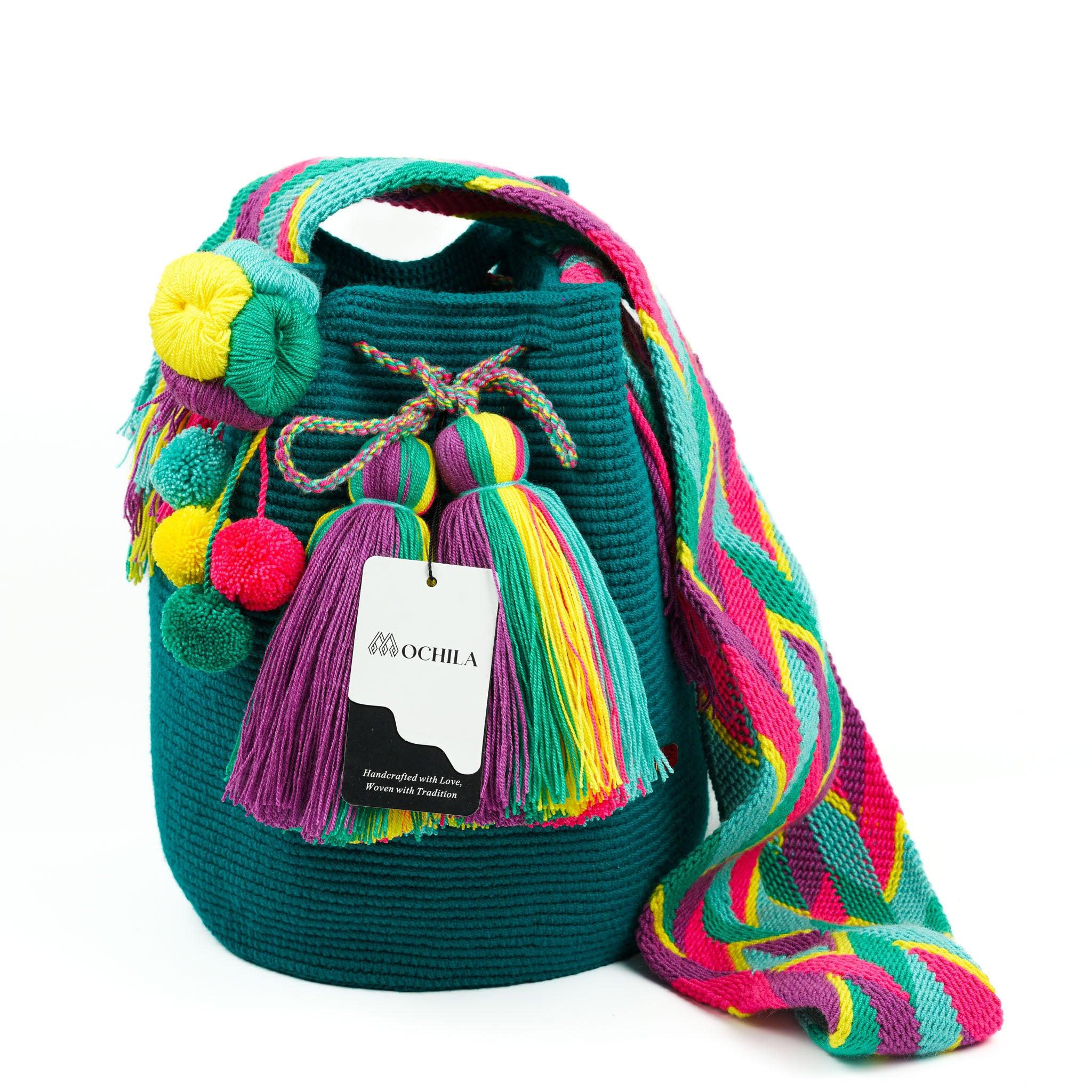 Large Crossbody Bag Grass Green - Mochila