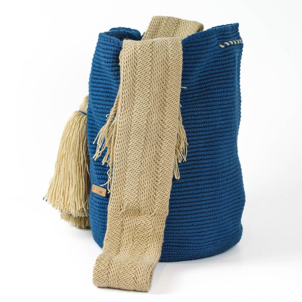 Large Crossbody Bag Dark Blue