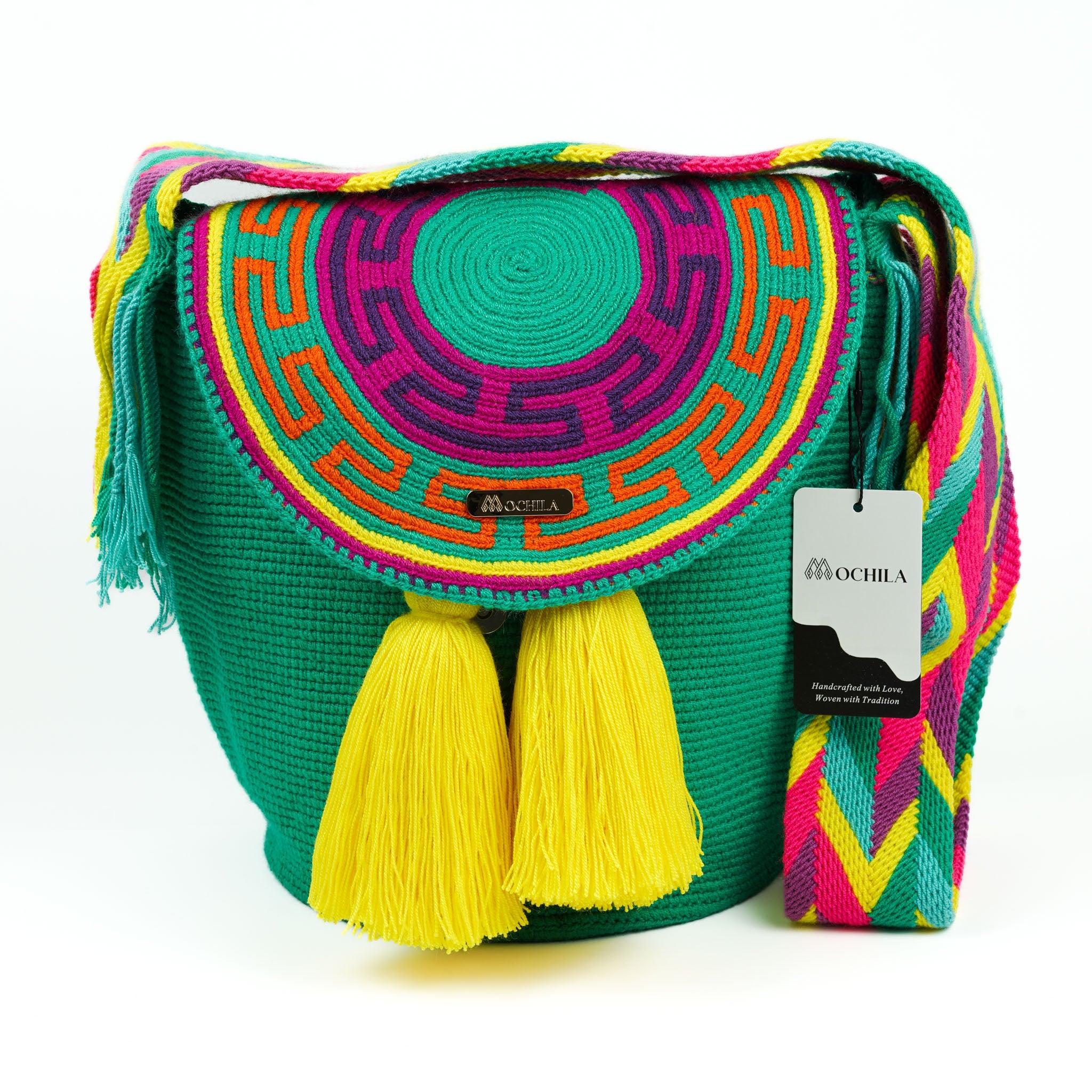 Large Crossbody Bag Pine Green - Mochila