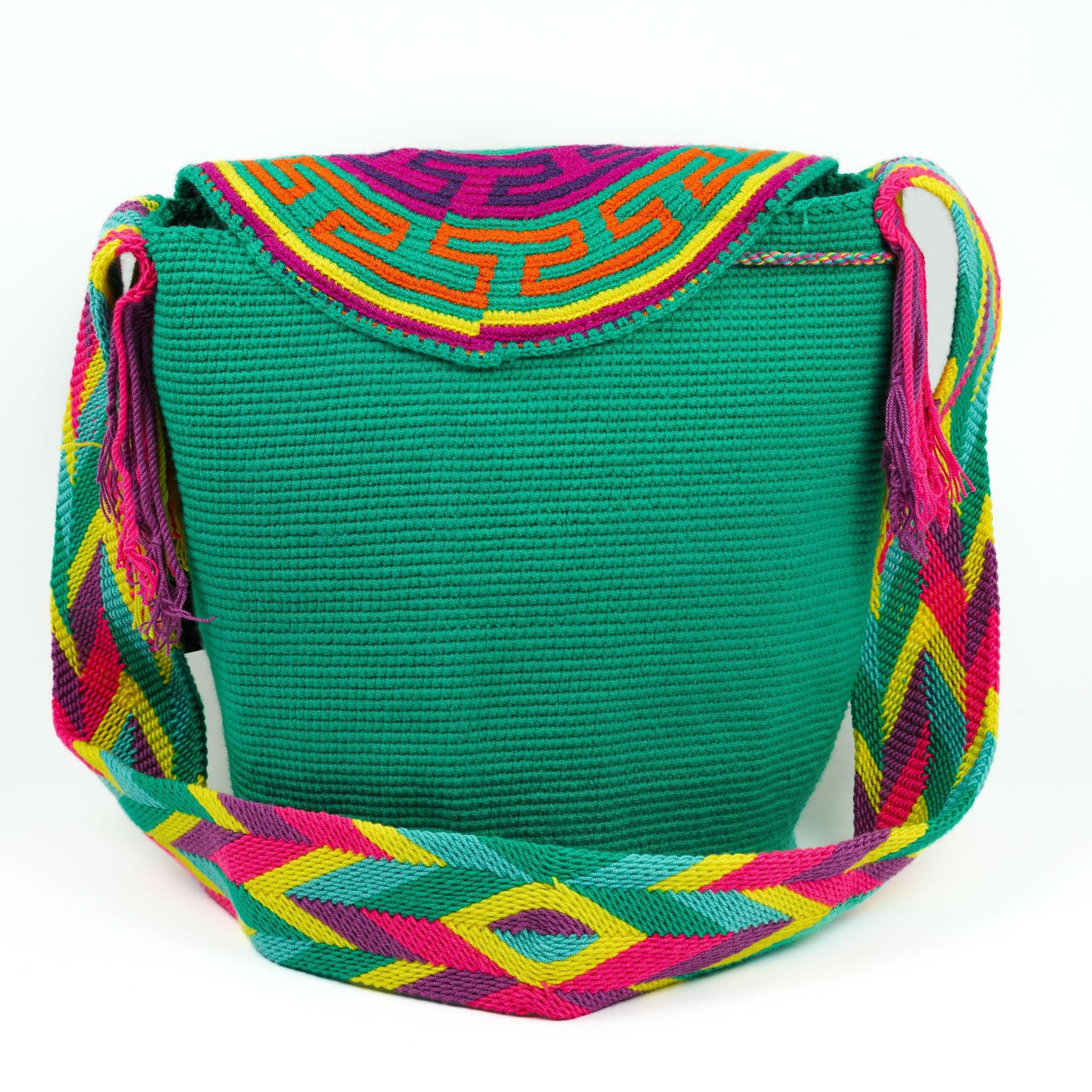 Large Crossbody Bag Pine Green - Mochila