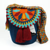 Large Crossbody Bag Dark Blue
