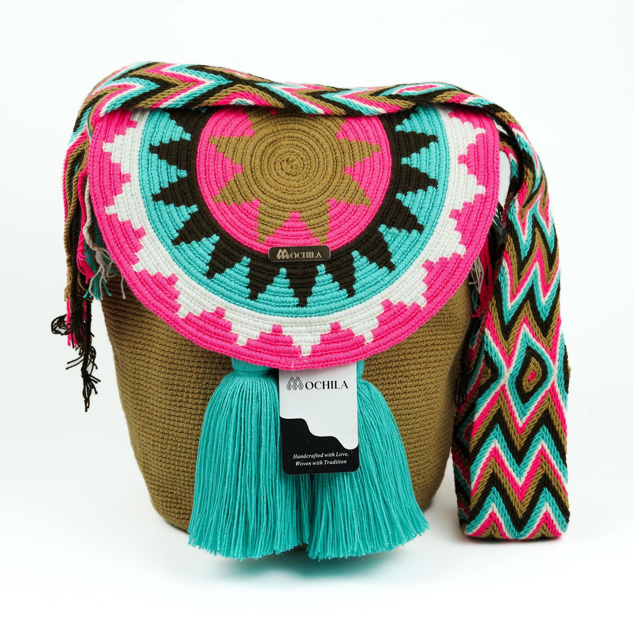 Large Crossbody Bag Brown - Mochila