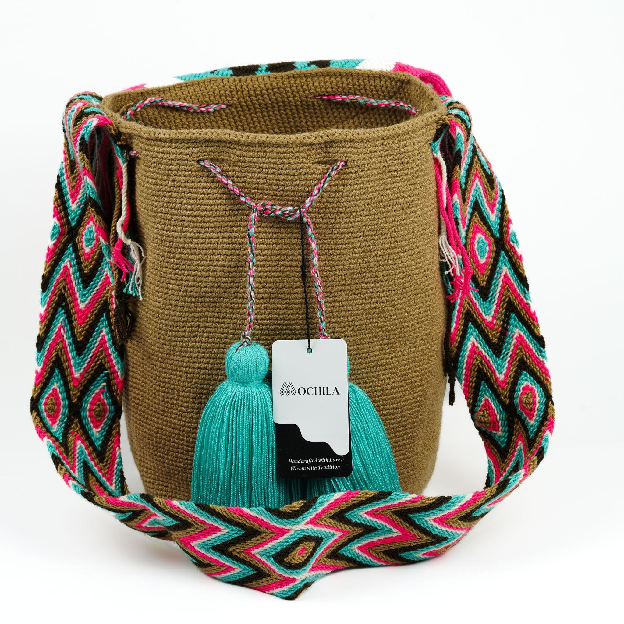 Large Crossbody Bag Brown - Mochila