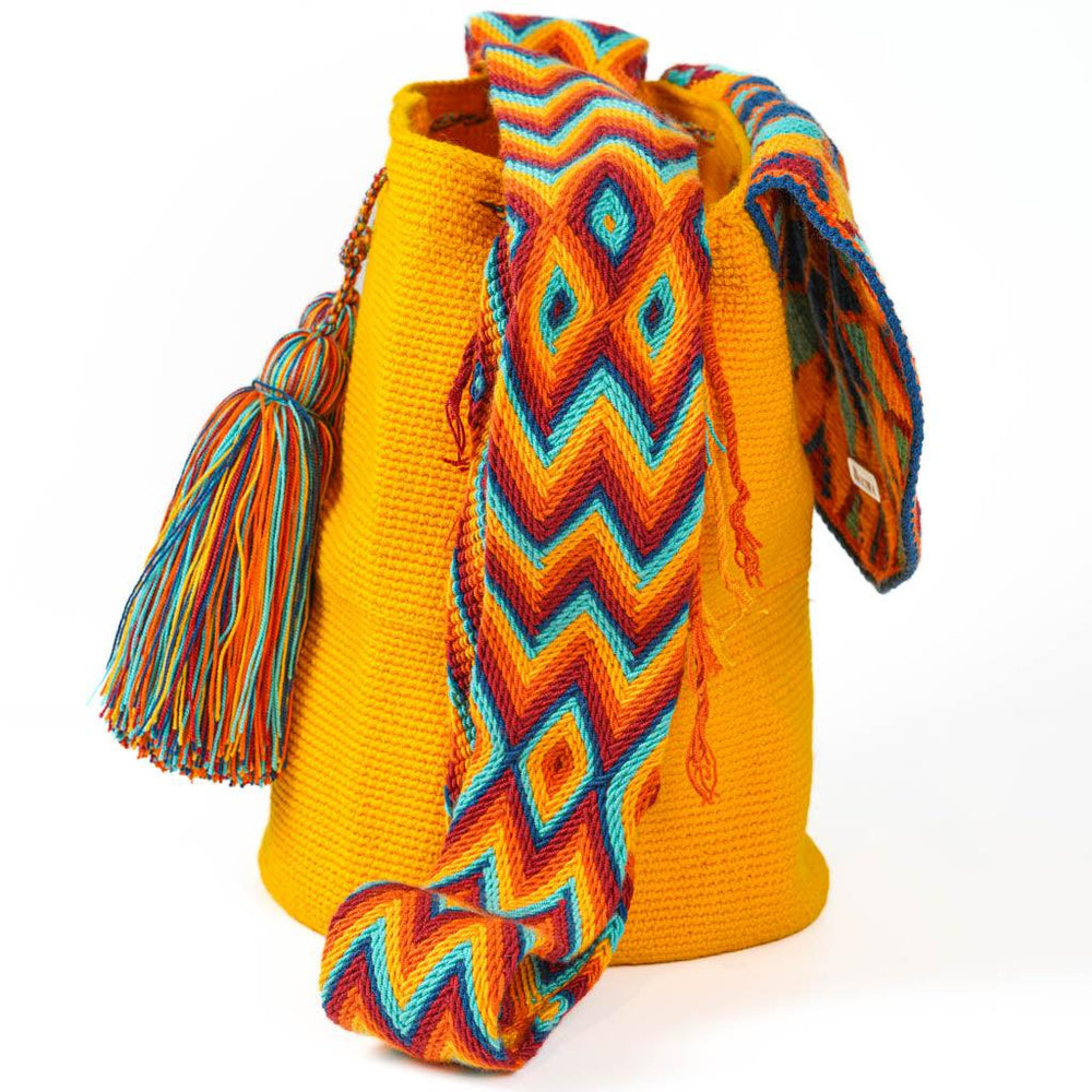 Large Crossbody Bag Yellow