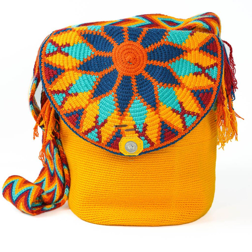 Large Crossbody Bag Yellow