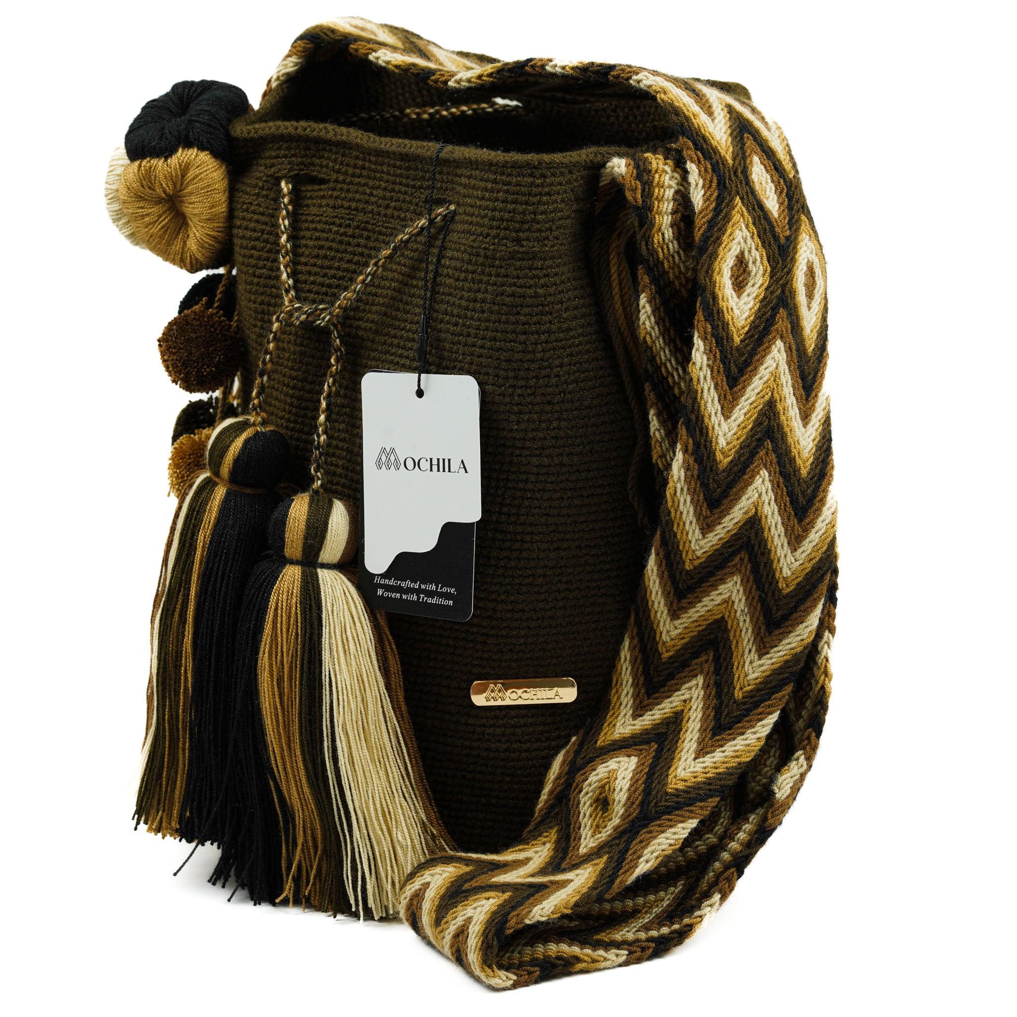 Large Crossbody Bag Brown - Mochila
