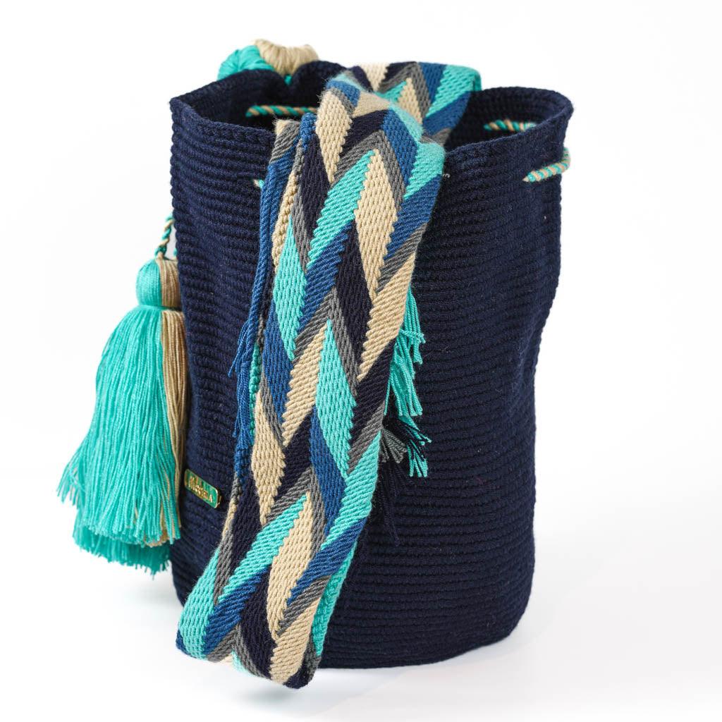 Large Crossbody Bag Turkish Blue