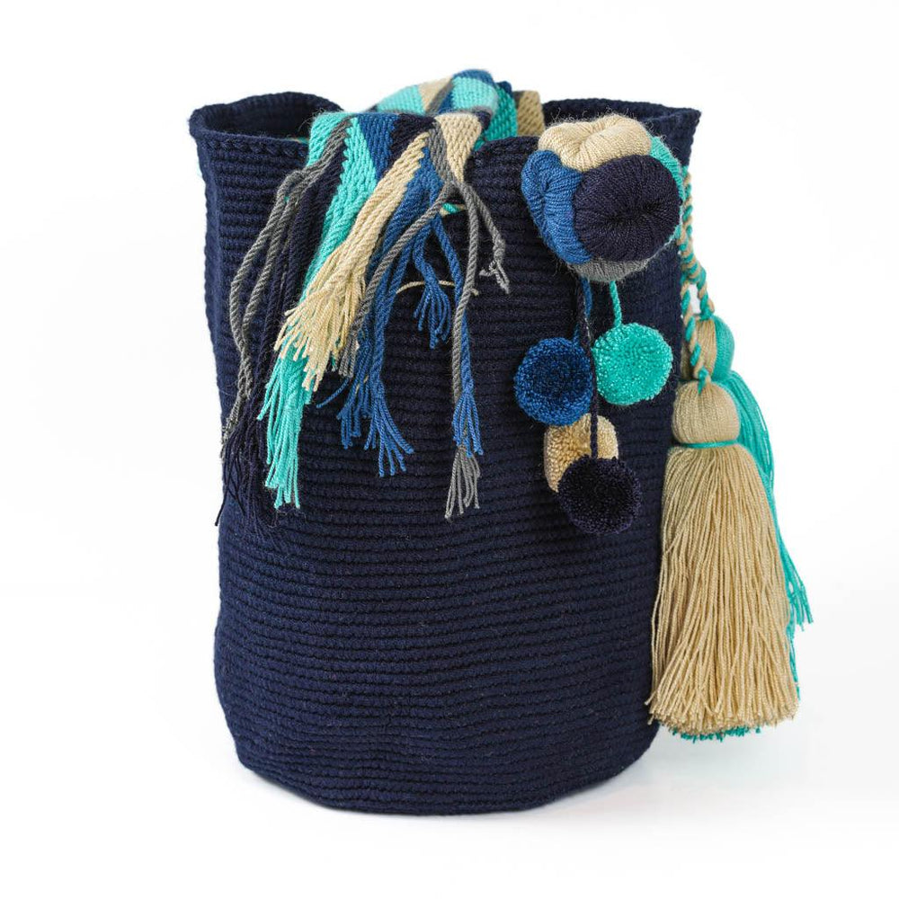 Large Crossbody Bag Turkish Blue