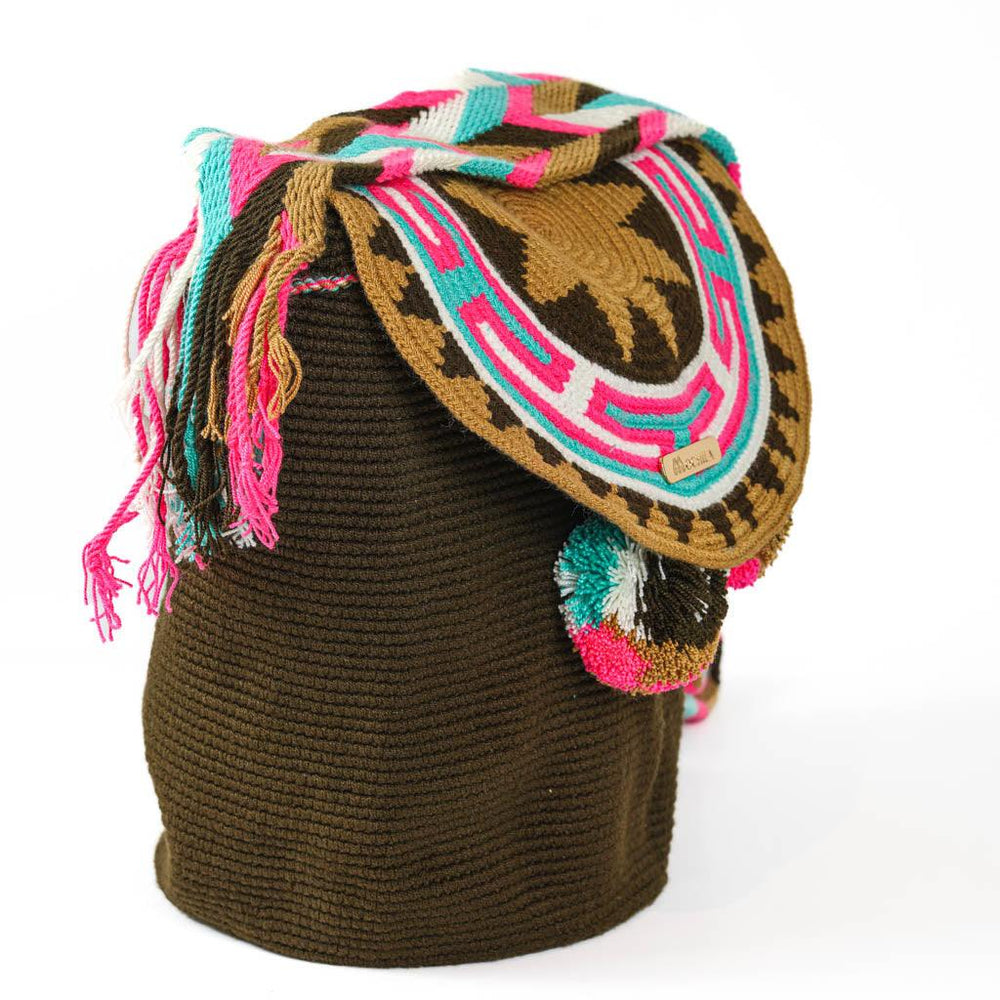 Large Crossbody Bag Dark Brown