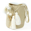 Large Crossbody Bag Beige & Cream
