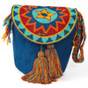 Large Crossbody Bag Blue & Red
