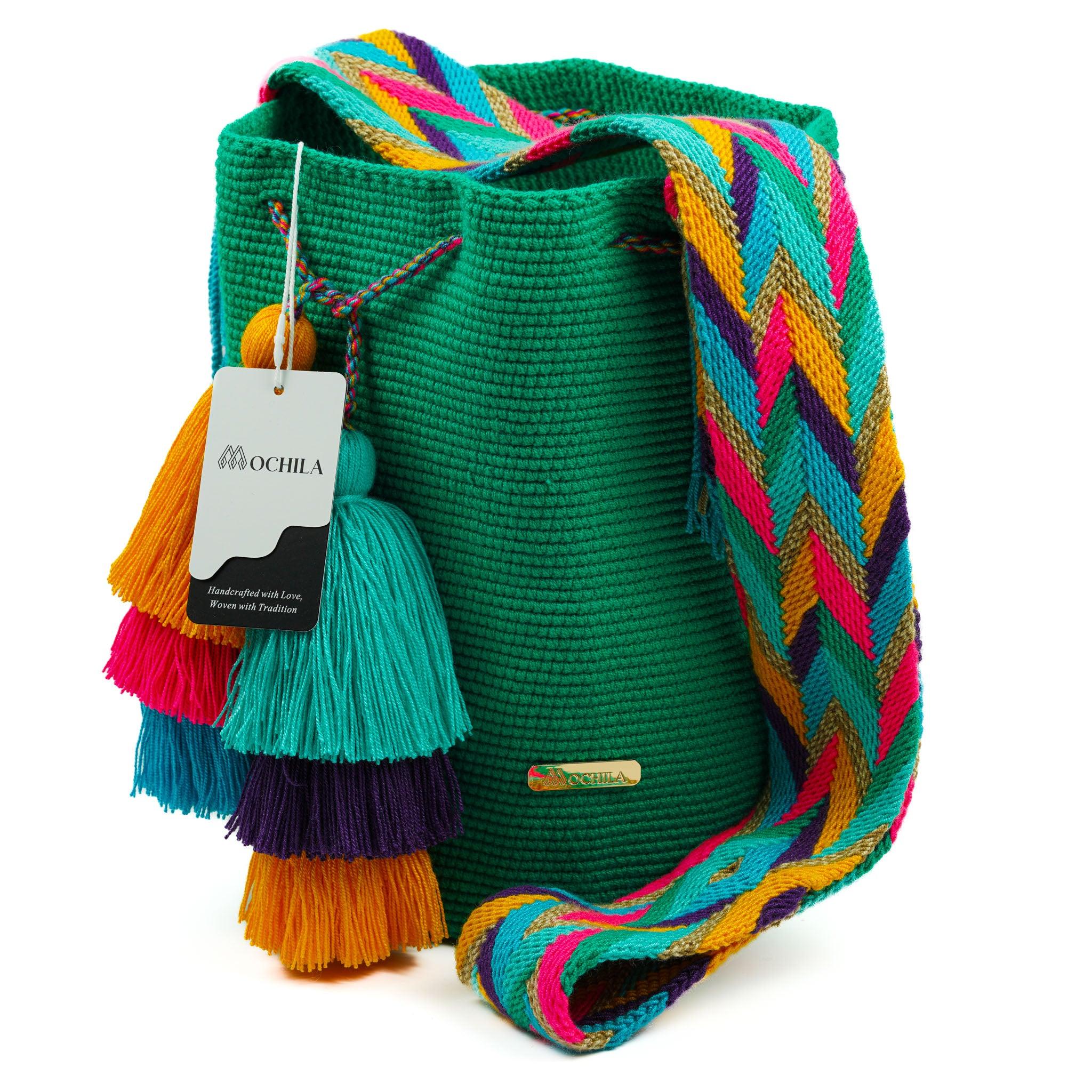 Large Crossbody Bag Pure Green - Mochila