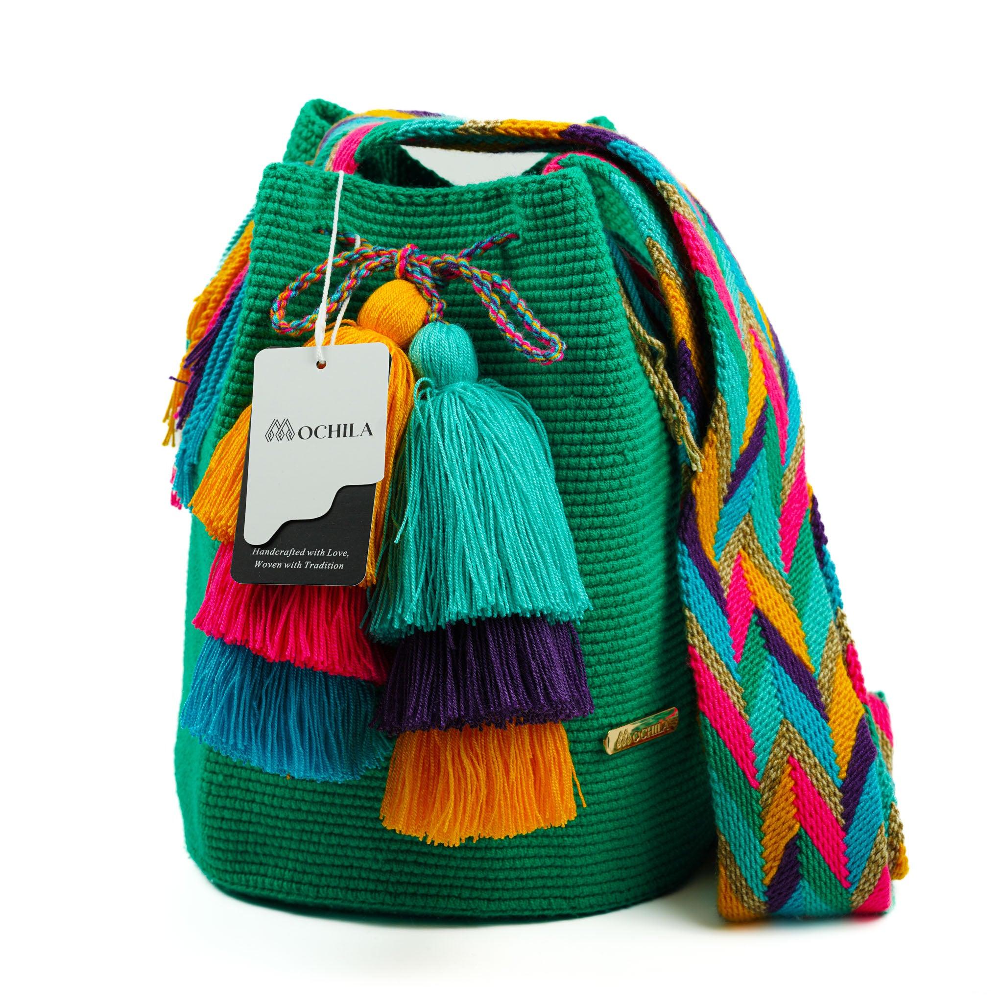 Large Crossbody Bag Pure Green - Mochila