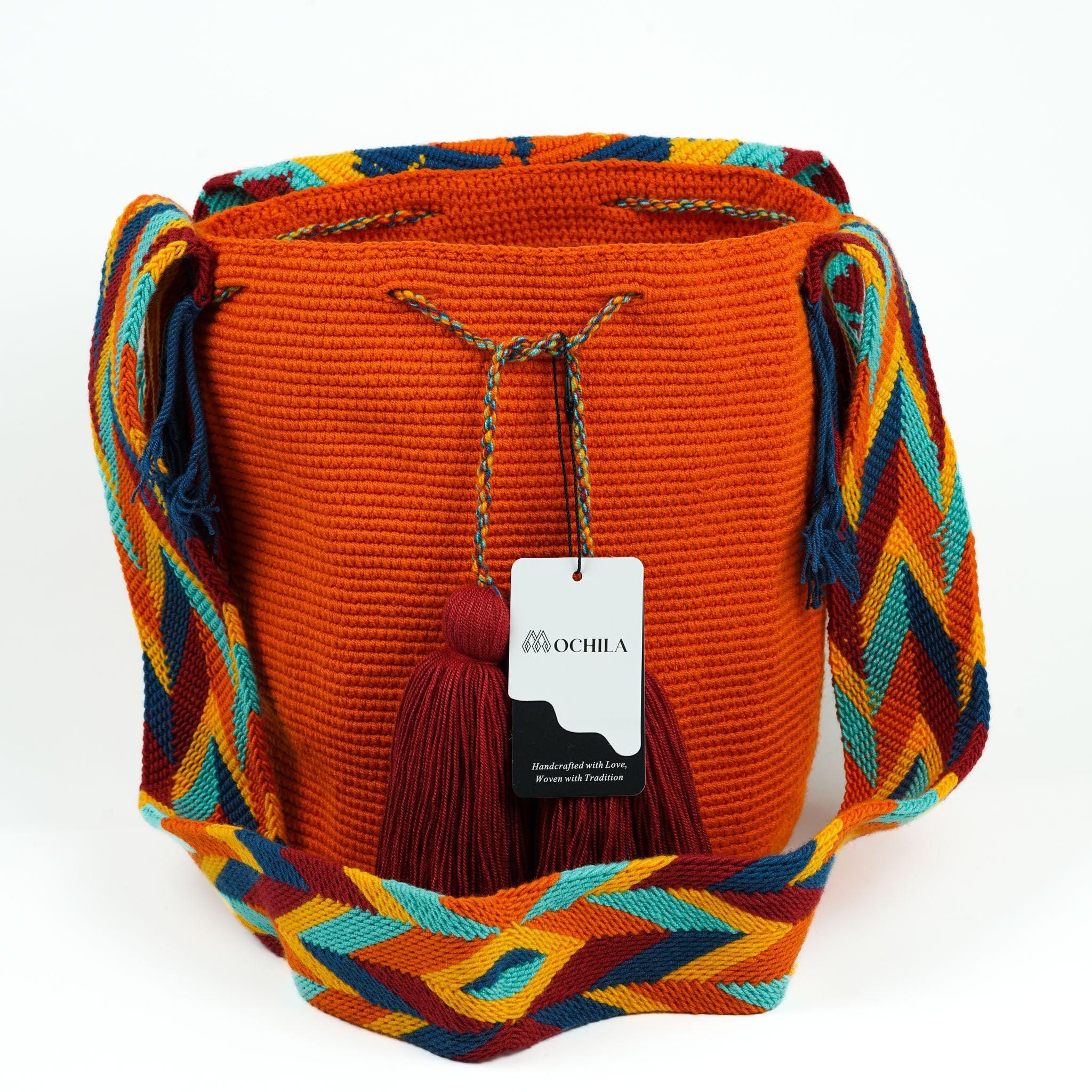 Large Crossbody Bag Orange Pop - Mochila