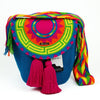 Large Crossbody Bag Coral Blue
