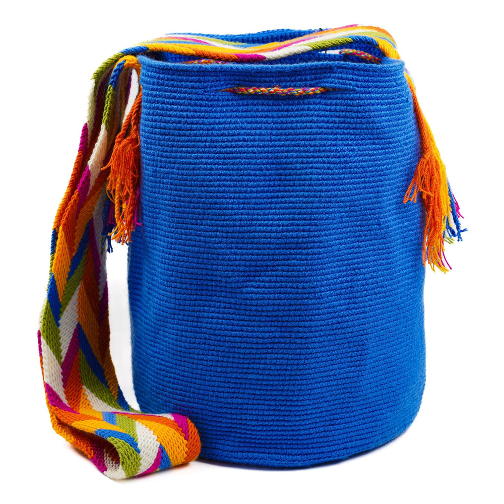 Large Crossbody Bag Coral Blue - Mochila