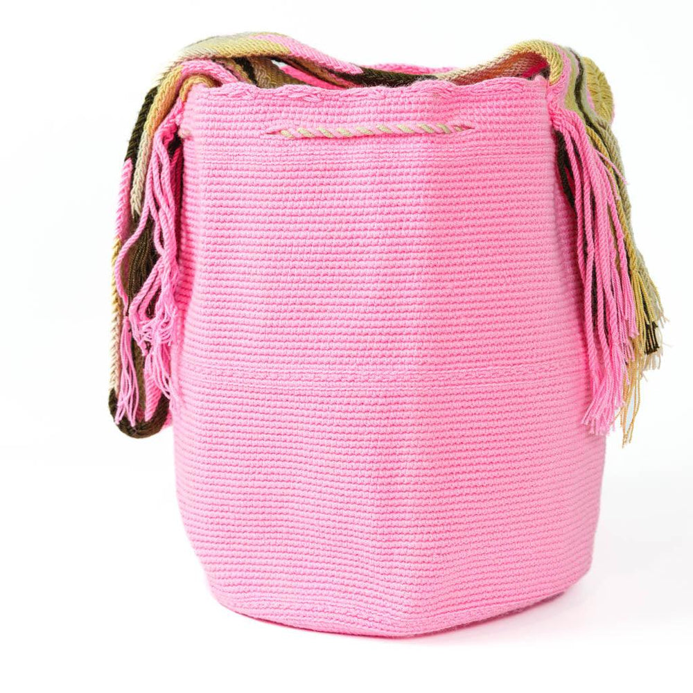 Large Crossbody Bag Pink