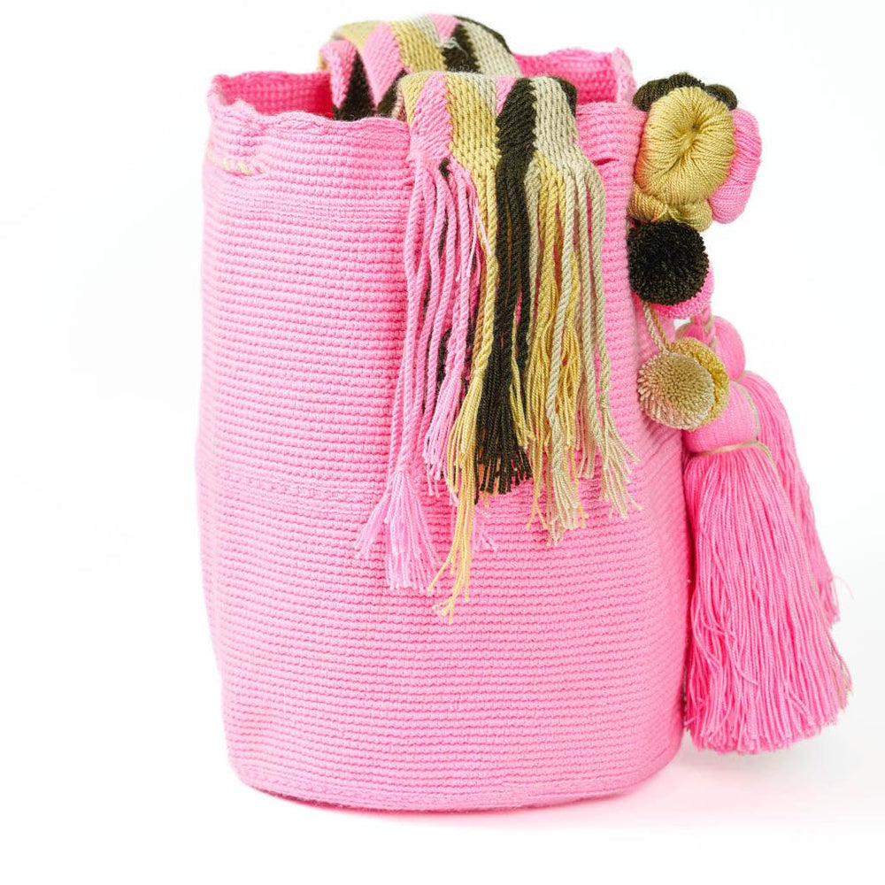 Large Crossbody Bag Pink