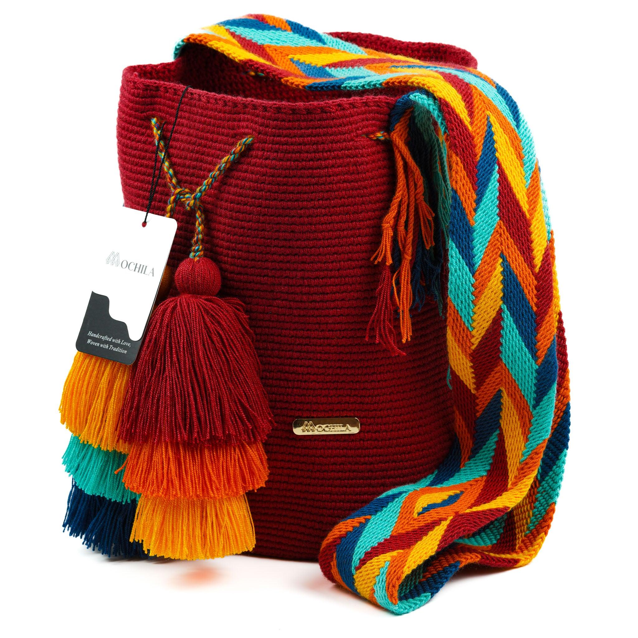 Large Crossbody Bag Love Red - Mochila