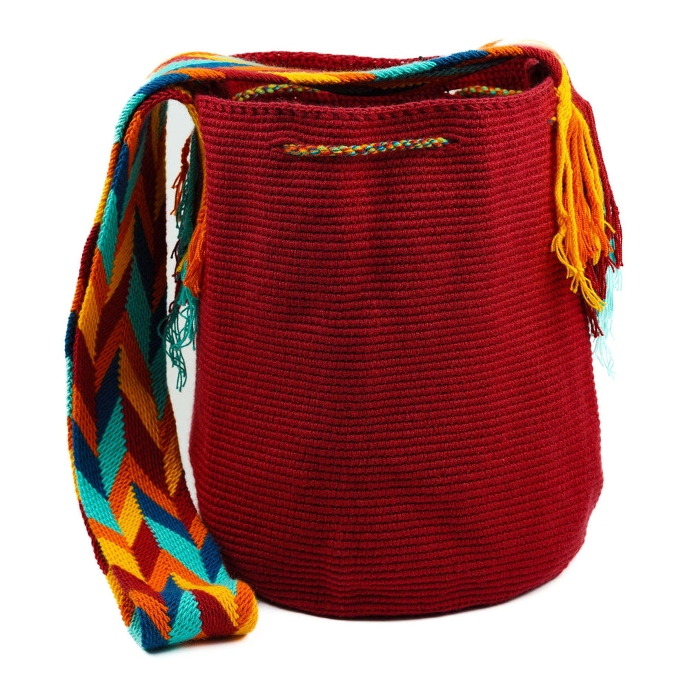 Large Crossbody Bag Love Red - Mochila
