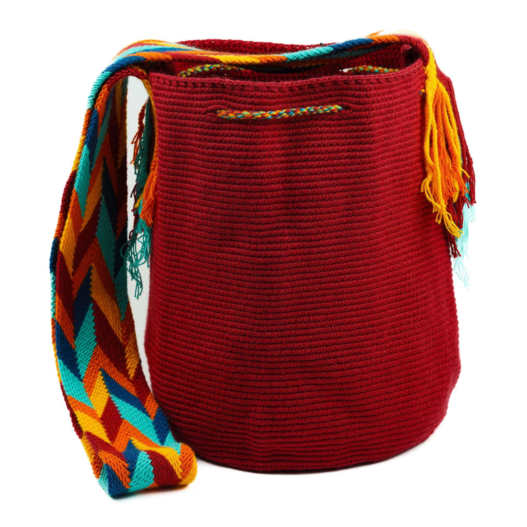 Large Crossbody Bag Love Red - Mochila