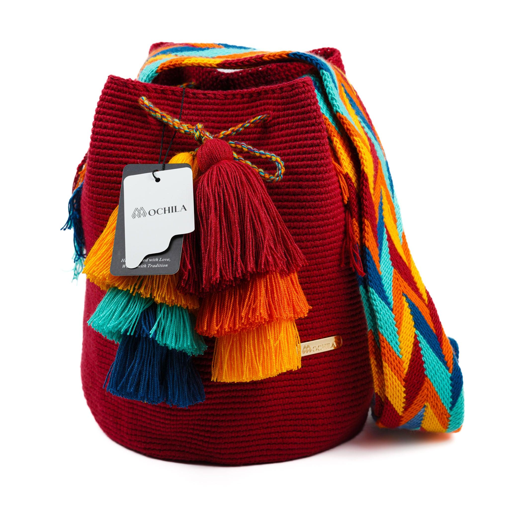 Large Crossbody Bag Love Red - Mochila