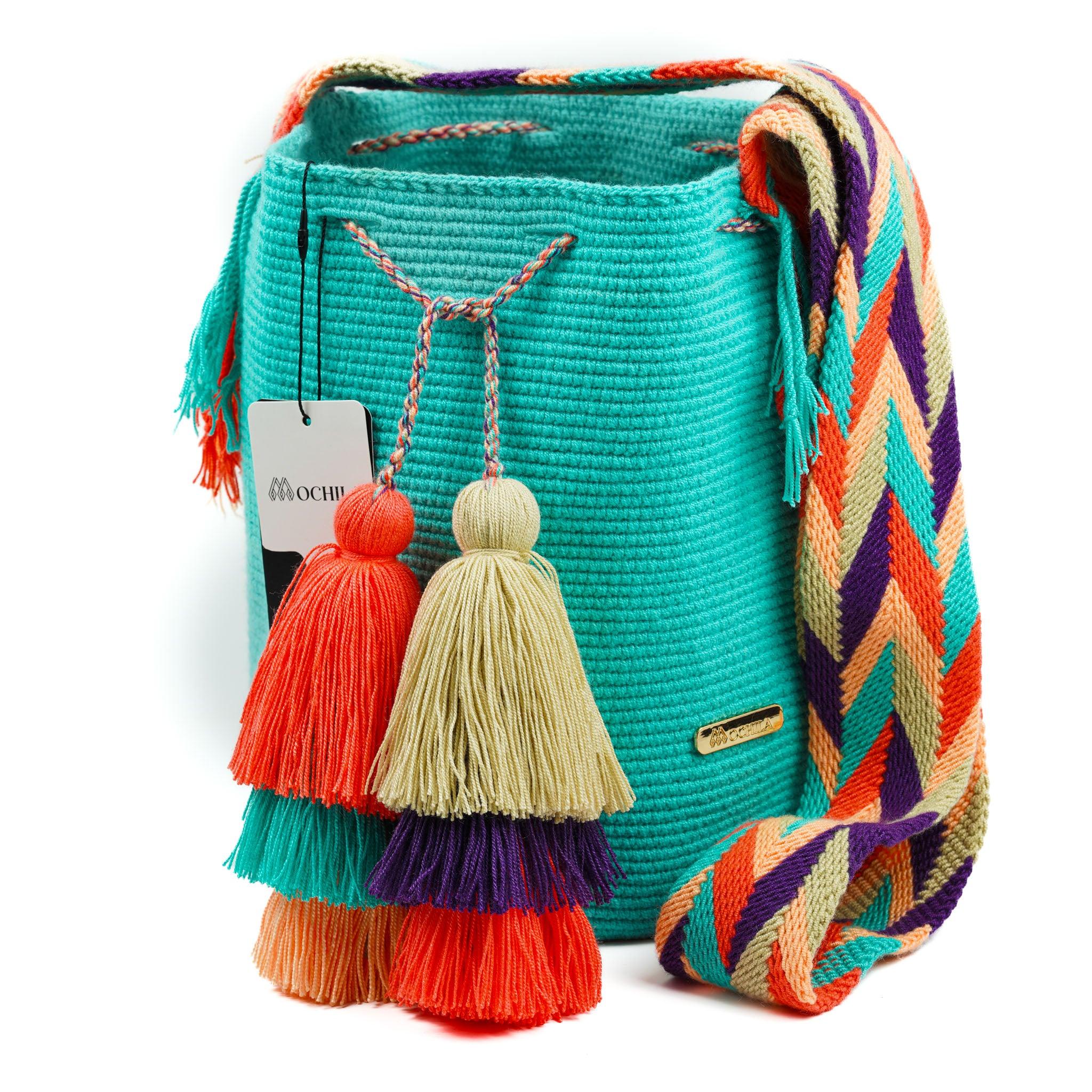Large Crossbody Bag Fresh Aqua - Mochila