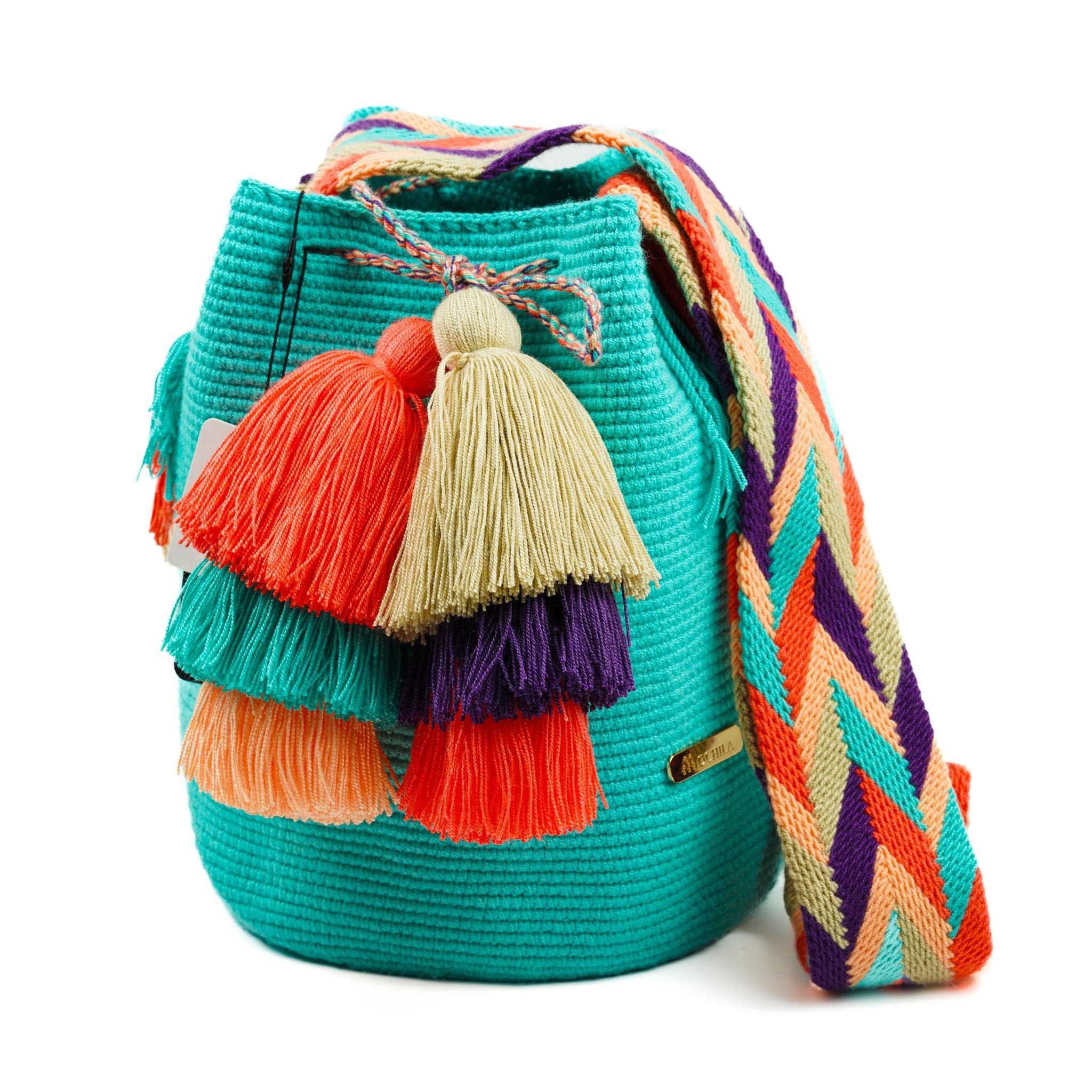 Large Crossbody Bag Fresh Aqua - Mochila