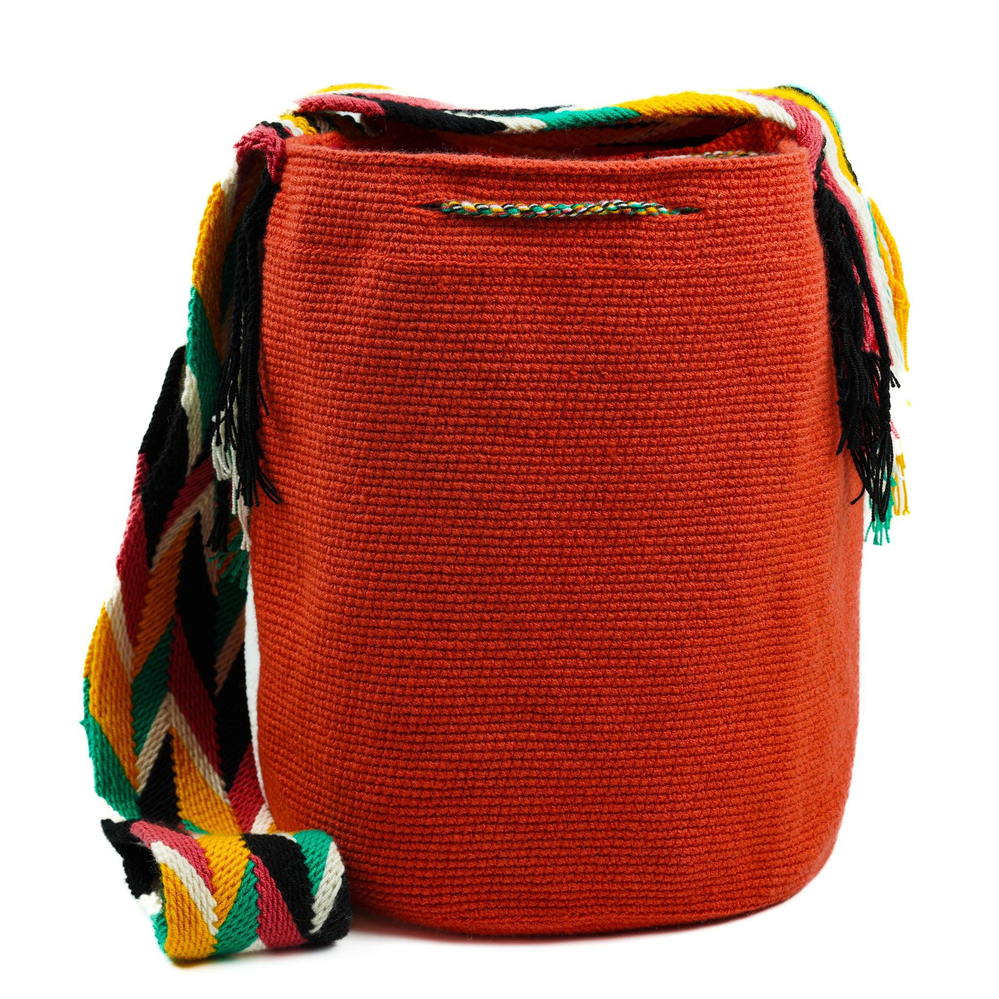 Large Crossbody Bag Light Orange - Mochila